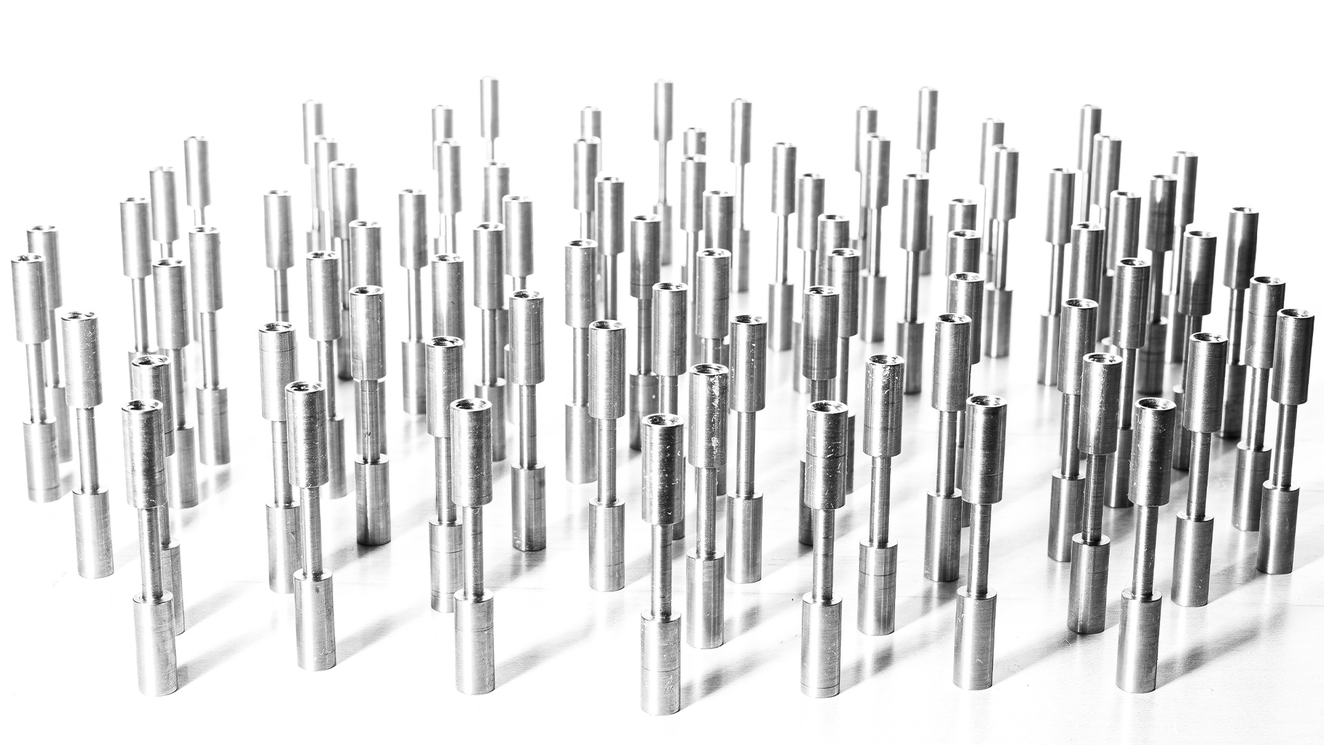 Model system used to conduct experiments that simulate flow conditions in pipes.