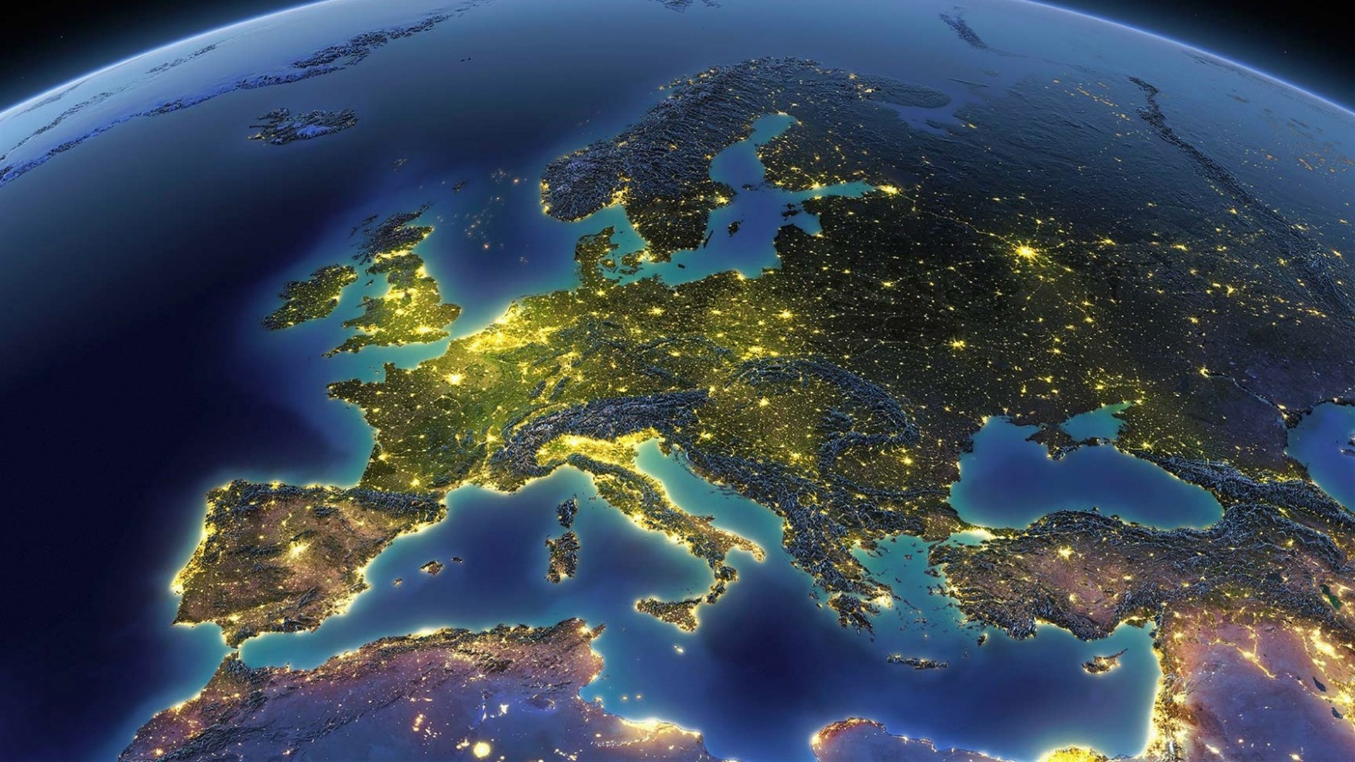 Europe from space